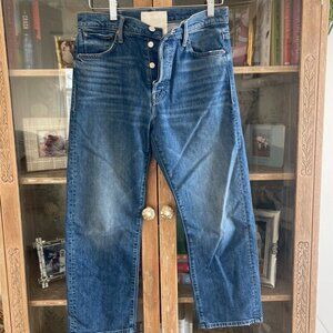 Mother Denim in The Ditcher Crop style size 27